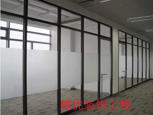 单层玻璃隔断