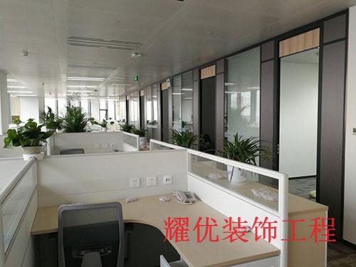 双层玻璃隔断
