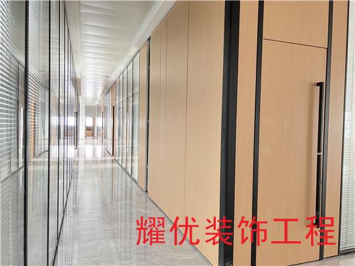 双层玻璃隔断