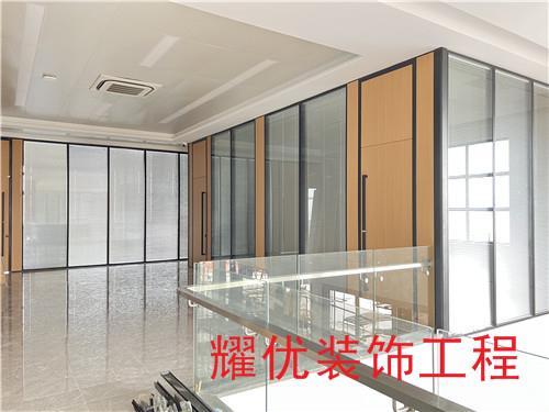 双层玻璃隔断