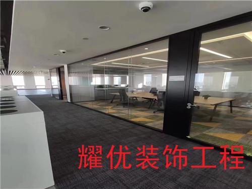 单层玻璃隔断