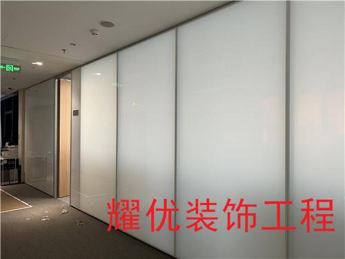 单层玻璃隔断