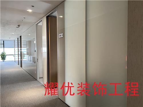 单层玻璃隔断